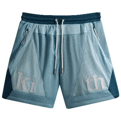Pre-owned Kith Palette Turbo Short 'majestic' In Blue
