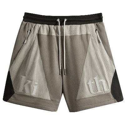 Pre-owned Kith Palette Turbo Short 'astro' In Grey