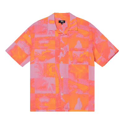 Pre-owned Stussy Photo Film Shirt 'pink'
