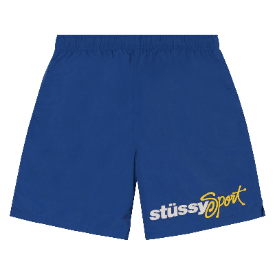 Pre-owned Stussy Sport Water Short 'blue'