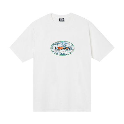 Pre-owned Stussy Gum Crush 2 Pigment Dyed Tee 'natural' In White