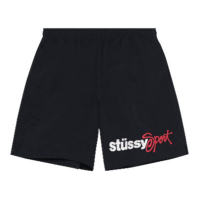 Pre-owned Stussy Sport Water Short 'black'