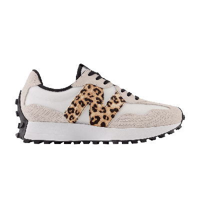 Pre-owned New Balance Wmns 327 'leopard' In White