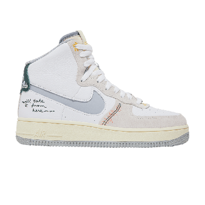 Pre-owned Nike Wmns Air Force 1 High Sculpt 'we'll Take It From Here' In White