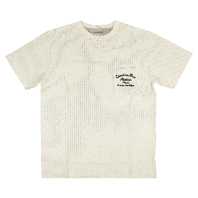 Pre-owned Dior Oversized Atelier T-shirt 'cream'