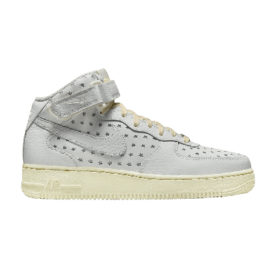 Pre-owned Nike Wmns Air Force 1 Mid 'cut Out Stars' In White