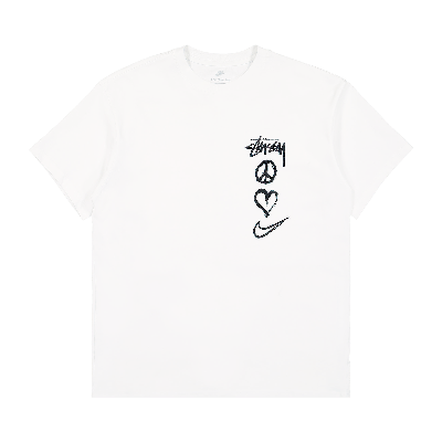 Pre-owned Nike X Stussy M Nrg Ra Short-sleeve Tee 'summit White'
