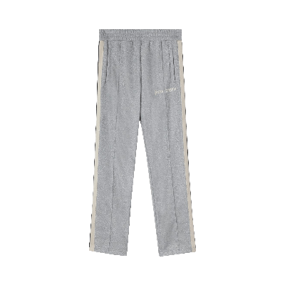 Pre-owned Palm Angels Lurex Track Pants 'silver/off White'