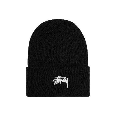 Pre-owned Nike X Stussy Cuffed Beanie 'black'