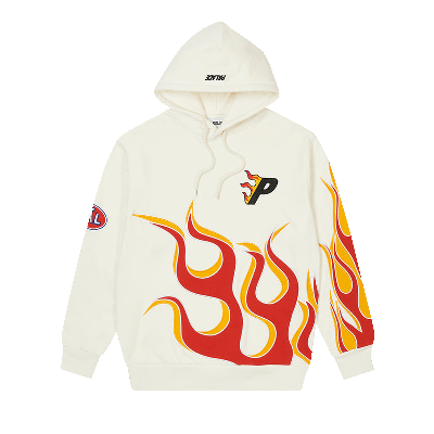 Pre-owned Palace Flame Hood 'white'