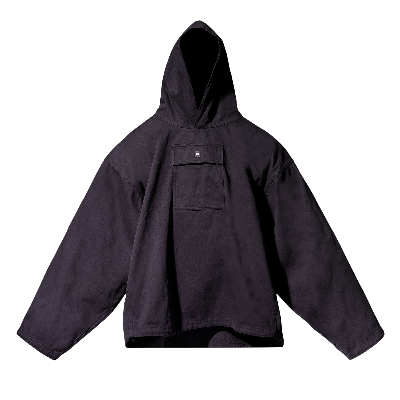Pre-owned Yeezy Gap Engineered By Balenciaga Sateen Anorak 'black'