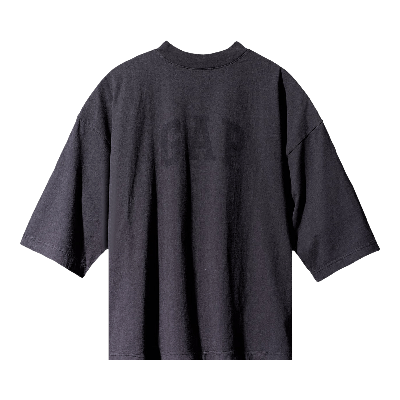 Pre-owned Yeezy Gap Engineered By Balenciaga Dove 3/4 Sleeve Tee 'black'