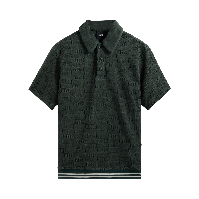 Pre-owned Kith Graham Polo 'reign' In Green