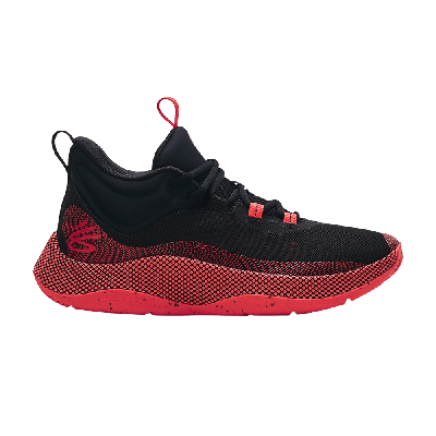 Pre-owned Under Armour Curry Hovr Splash 'black Red'