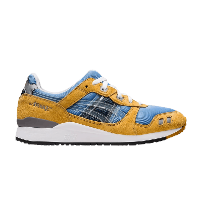 Pre-owned Asics Awake Ny X Gel Lyte 3 'della Robbia Blue' In Yellow