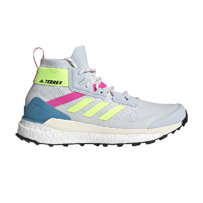 Pre-owned Adidas Originals Wmns Terrex Free Hiker Primeblue 'halo Blue Yellow Screaming Pink'