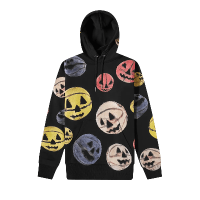 Pre-owned Givenchy Classic Fit Print Hoodie 'black'