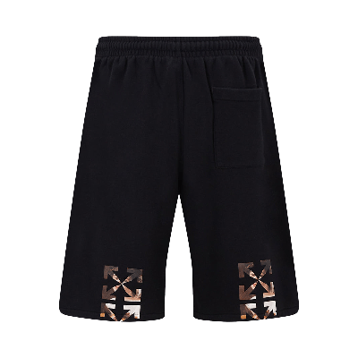 Pre-owned Off-white Caravaggio Lute Skate Sweatshort 'black/white'