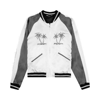 Pre-owned Palm Angels Palms Souvenir Jacket 'anthracite' In Grey