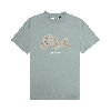 PALM ANGELS PALM ANGELS BEAR CLASSIC TEE 'GREY/BROWN'