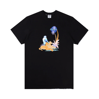 Pre-owned Billionaire Boys Club Beats And Beaches Short-sleeve Knit 'black'
