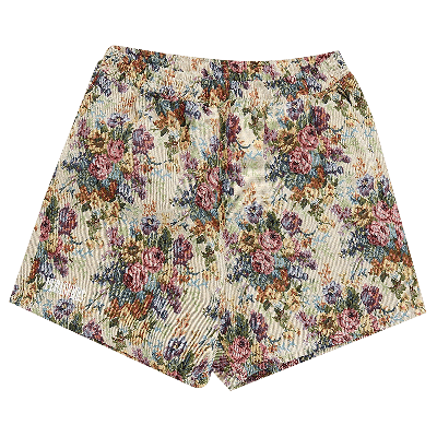 Pre-owned Pleasures Destiny Woven Shorts 'natural' In White