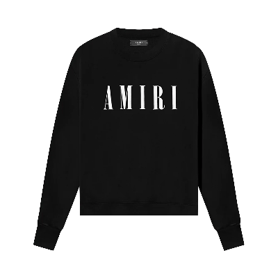Pre-owned Amiri Core Logo Crewneck 'black'