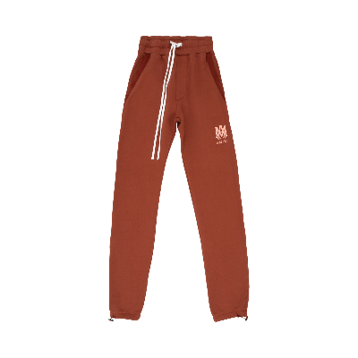 Pre-owned Amiri Logo Sweatpant 'clay/peach' In Brown