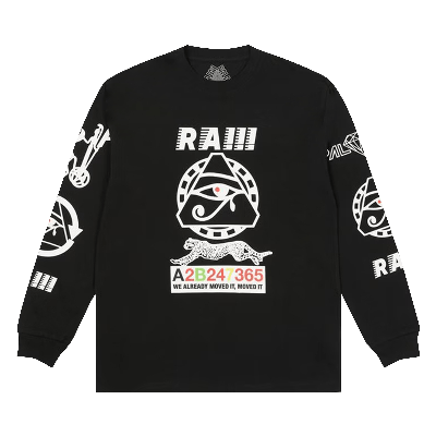 Pre-owned Palace Ra Long-sleeve 'black'