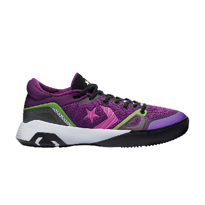 Pre-owned Converse G4 Low 'soundwave - Miami Nights' In Purple