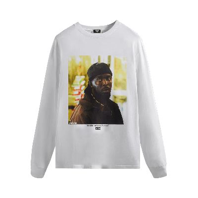 Pre-owned Kith For The Wire Omar Back Long-sleeve Tee 'white'
