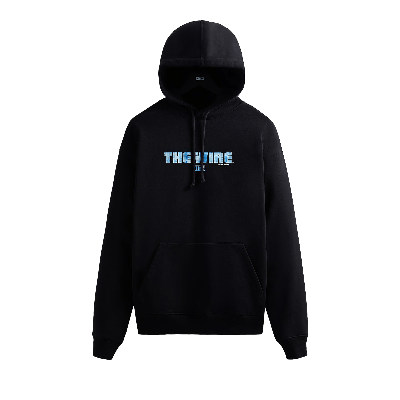Pre-owned Kith For The Wire The Pit Hoodie 'black'