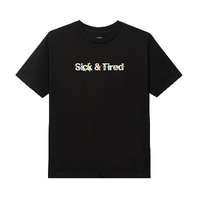 Pre-owned Anti Social Social Club Self Conclusion Tee 'black'