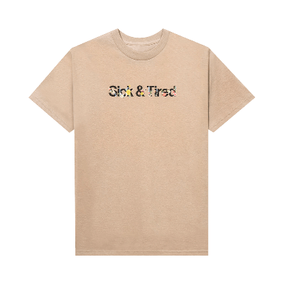 Pre-owned Anti Social Social Club Self Conclusion Tee 'sand' In Tan