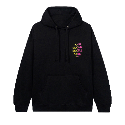 Pre-owned Anti Social Social Club X Retaw Hoodie 'black'