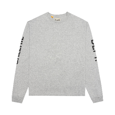 Pre-owned Gallery Dept. French Collector Long-sleeve Tee 'heather Grey'