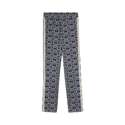 Pre-owned Palm Angels Pa Jaquard Track Pants 'navy Blue/off White'