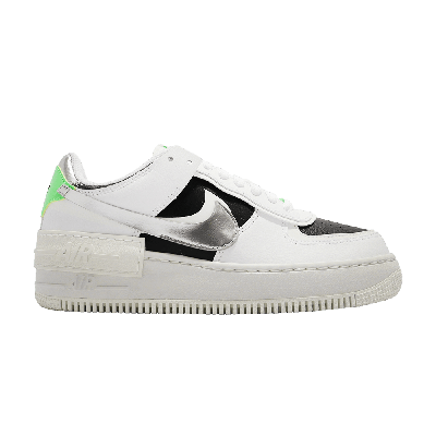 Pre-owned Nike Wmns Air Force 1 Shadow 'white Metallic Silver'