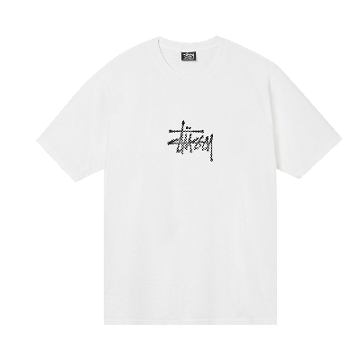 Pre-owned Stussy Surf Tomb Pigment Dyed Tee 'natural' In Cream