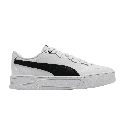 Pre-owned Puma Wmns Skye 'white Black'