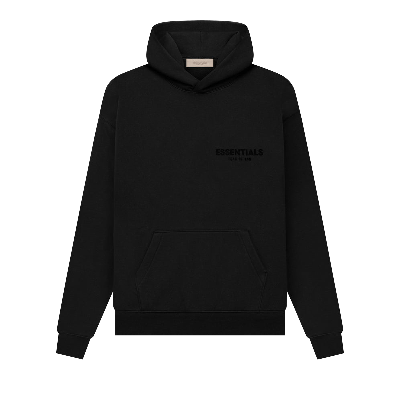 Pre-owned Essentials Fear Of God  Pullover Hoodie 'stretch Limo' Fw22 In Black