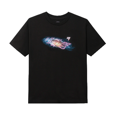 Pre-owned Anti Social Social Club Edge Of The World Tee 'black'