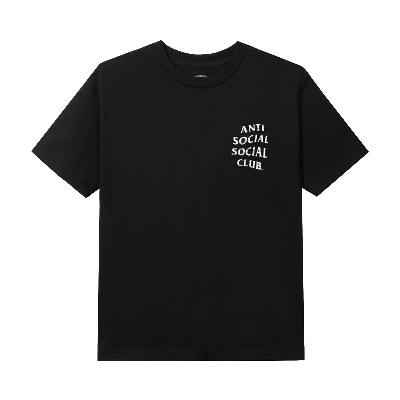 Pre-owned Anti Social Social Club X Case Study Flag Tee 'black'