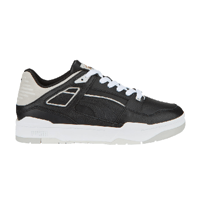 Pre-owned Puma Slipstream 'black Grey Violet'
