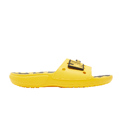 Pre-owned Crocs Wu-tang Clan X Classic Slide 'yellow'