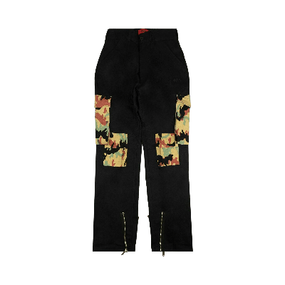 Pre-owned 424 Camo Cargo Pants 'black/brown/green'