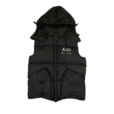 Pre-owned Moncler Kyle Gilet Logo Puffer Vest 'black'