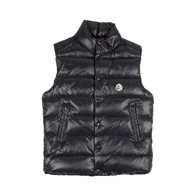 Pre-owned Moncler Tibb Gilet Down Vest 'navy'