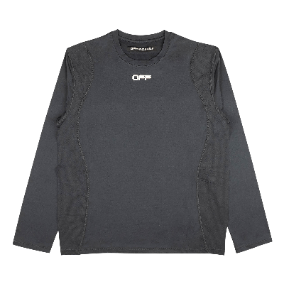 Pre-owned Off-white Active Long-sleeve T-shirt 'grey'