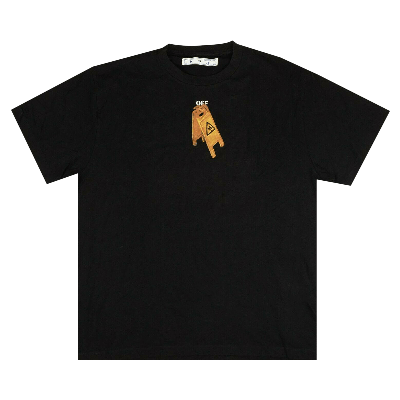 Pre-owned Off-white Pascal Skeleton T-shirt 'black'